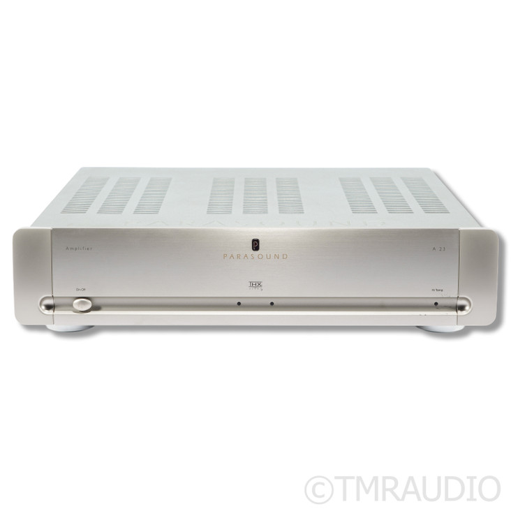 Parasound Halo A23 Stereo Power Amplifier; Silver