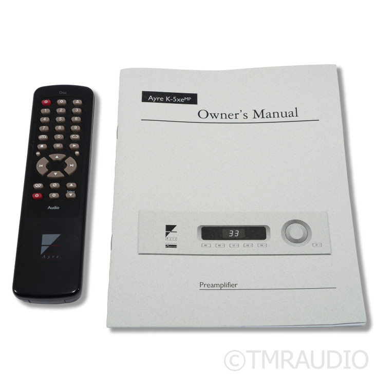 Ayre Acoustics K-5xeMP Stereo Preamplifier; Silver