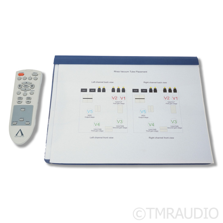 Aesthetix Rhea MM / MC Tube Phono Preamplifier