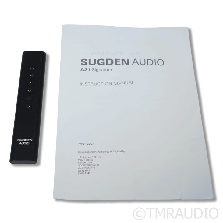 Sugden Audio A21 Signature (A21S) Stereo Integrated Amplifier