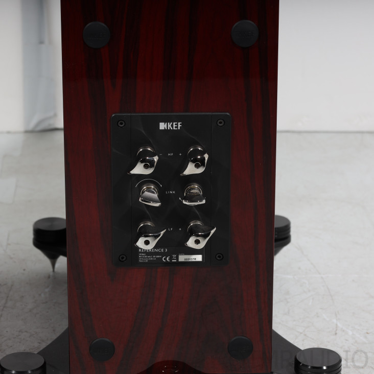 KEF Reference 3 Floorstanding Speakers; Luxury Gloss Rosewood Pair