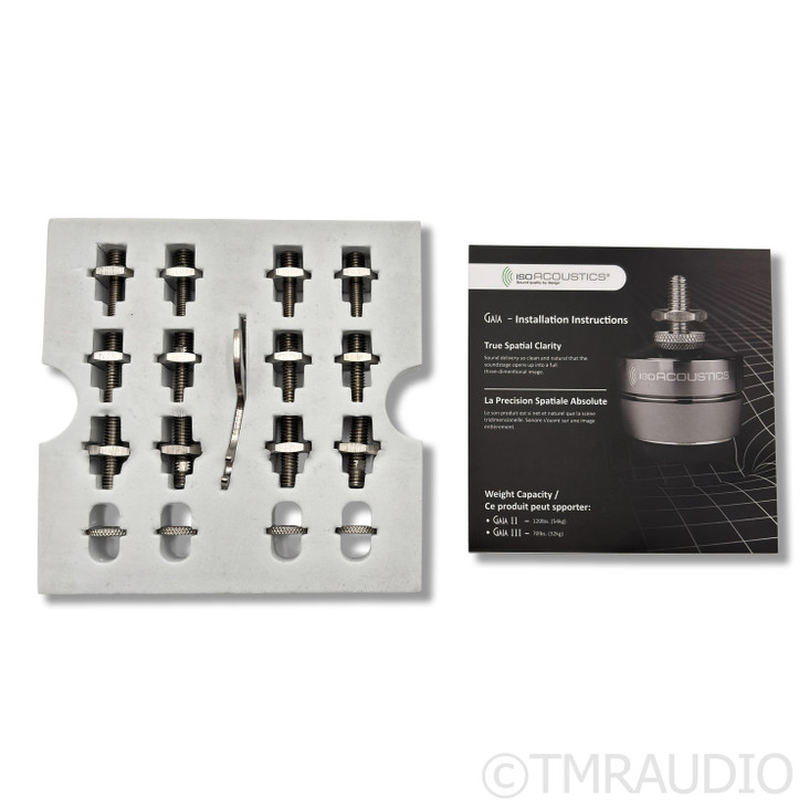 IsoAcoustics Gaia II Isolation Footers; Set of 4