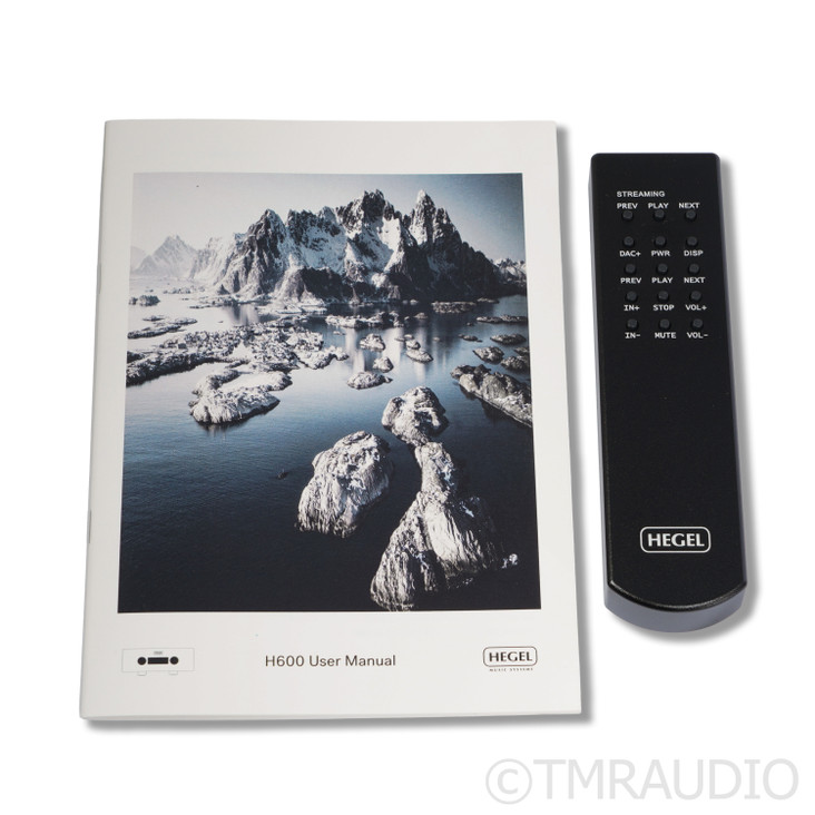 Hegel H600 Stereo Integrated Amplifier (1/1)