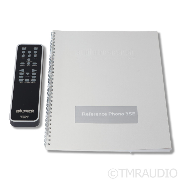 Audio Research Reference Phono 3SE Tube Phono Preamplifier; MM & MC Phono