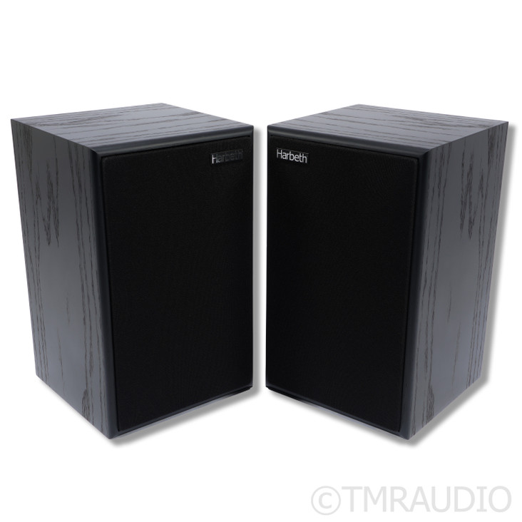 Harbeth P3ESR XD2 Bookshelf Speakers, Black Pair (Open Box)
