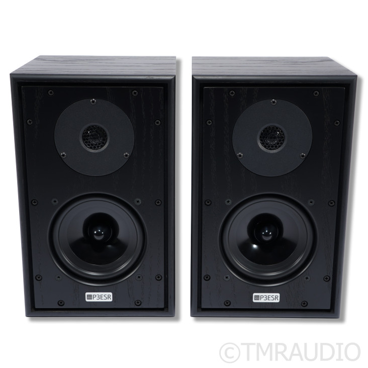 Harbeth P3ESR XD2 Bookshelf Speakers, Black Pair (Open Box)