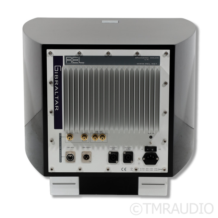 REL Acoustics Gibraltar G2 10" Subwoofer; Gloss Black