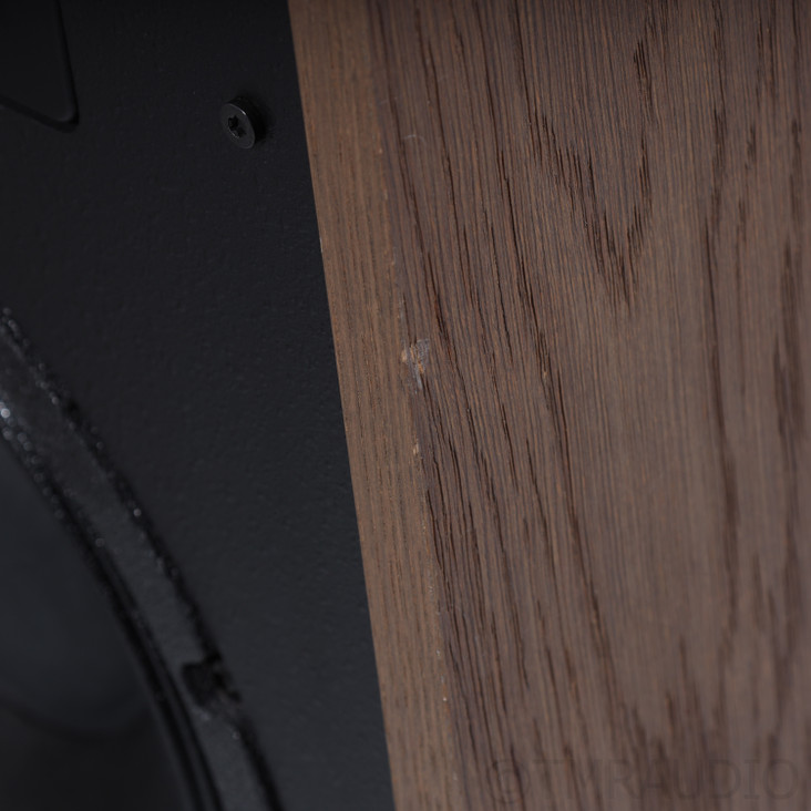 Klipsch Forte IV Floorstanding Speakers; Distressed Oak Pair