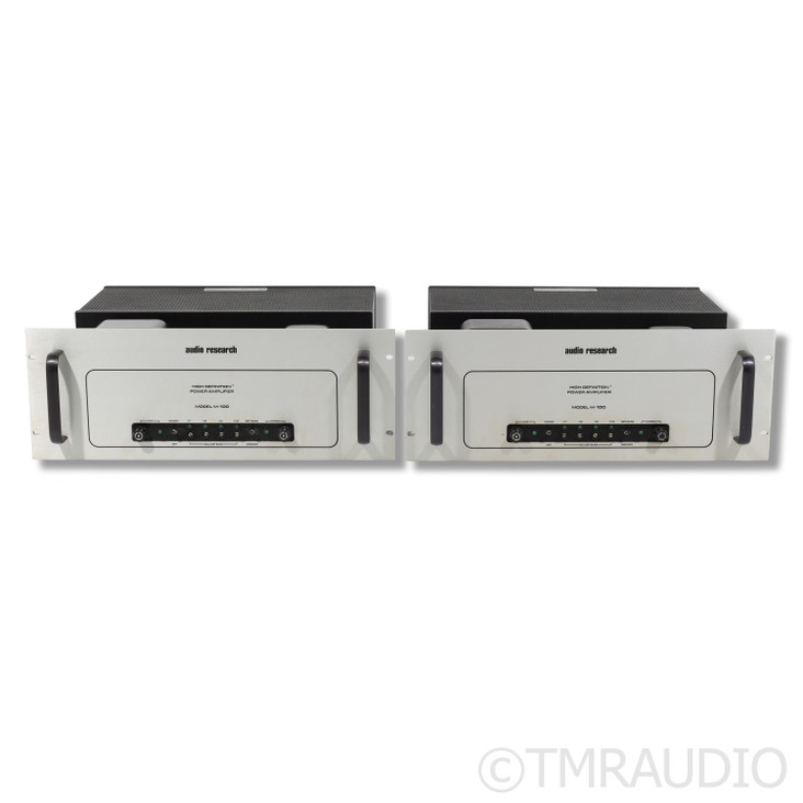 Audio Research M100 Mono Tube Power Amplifier; Vintage Pair