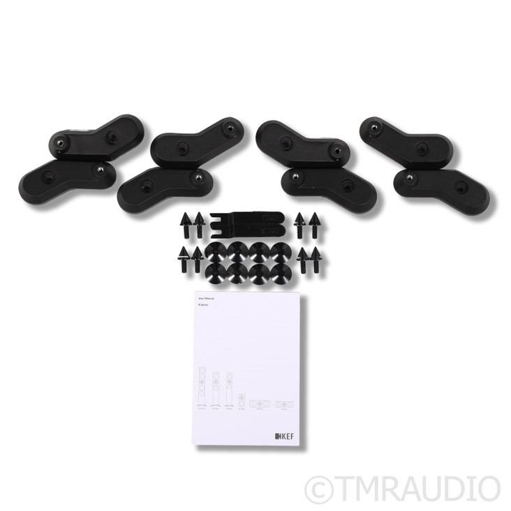 KEF R5 Meta Floorstanding Speakers; Black Pair