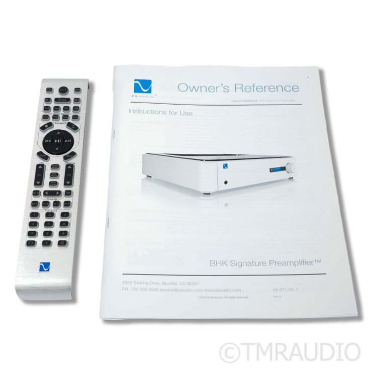 PS Audio BHK Signature Stereo Tube Hybrid Preamplifier (1/1)