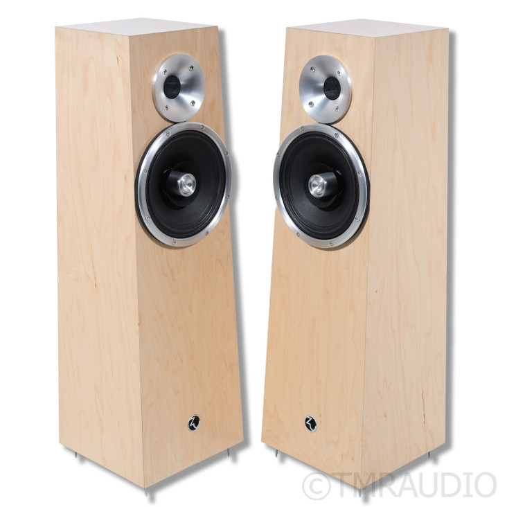 Zu Audio Soul Supreme Floorstanding Speakers; Blond Maple Pair