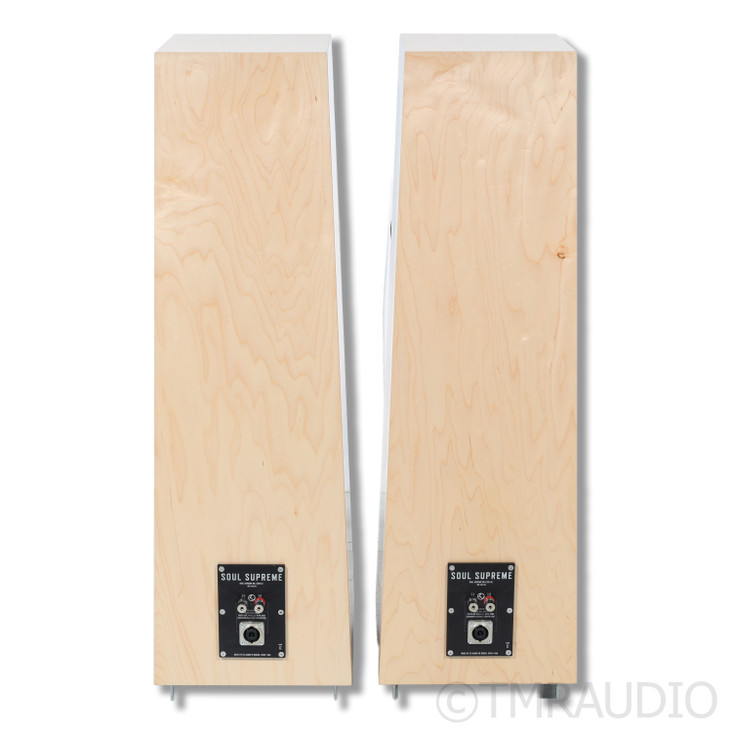 Zu Audio Soul Supreme Floorstanding Speakers; Blond Maple Pair