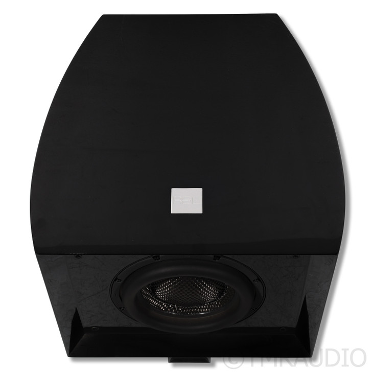 REL Acoustics Gibraltar G2 10" Powered Subwoofer Subwoofer; Gloss Black