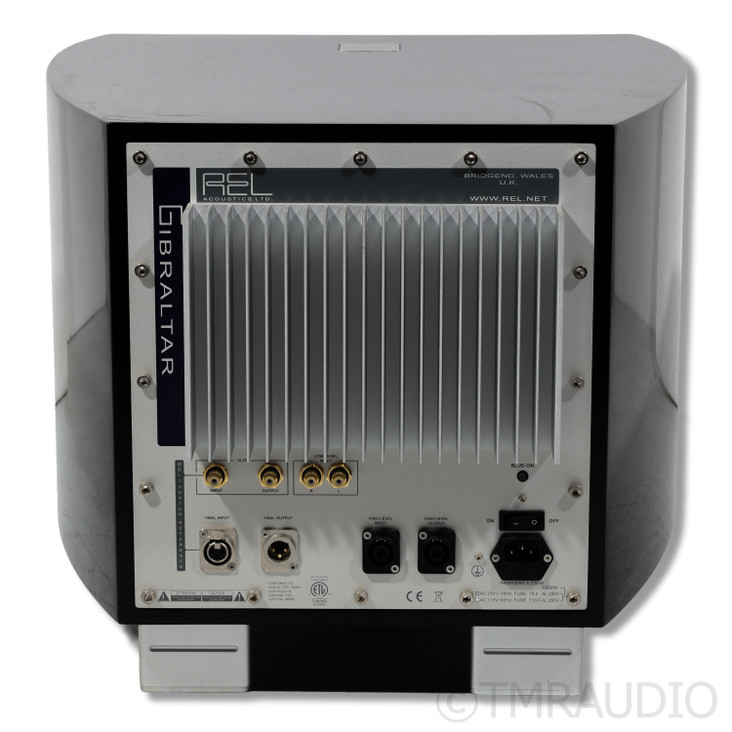 REL Acoustics Gibraltar G2 10" Powered Subwoofer Subwoofer; Gloss Black