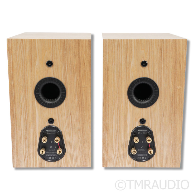 Monitor Audio Silver 100 7G Bookshelf Speakers; Ash Pair