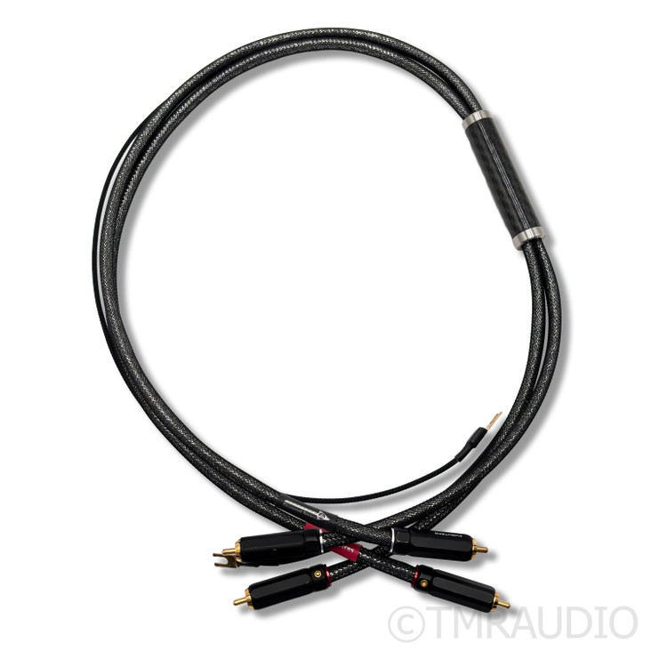 WyWires Diamond Series RCA Phono Cable; 1m Tonearm Interconnect
