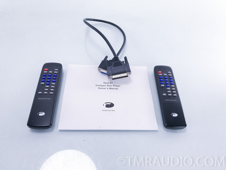 Resolution Audio Opus 21 CD Player