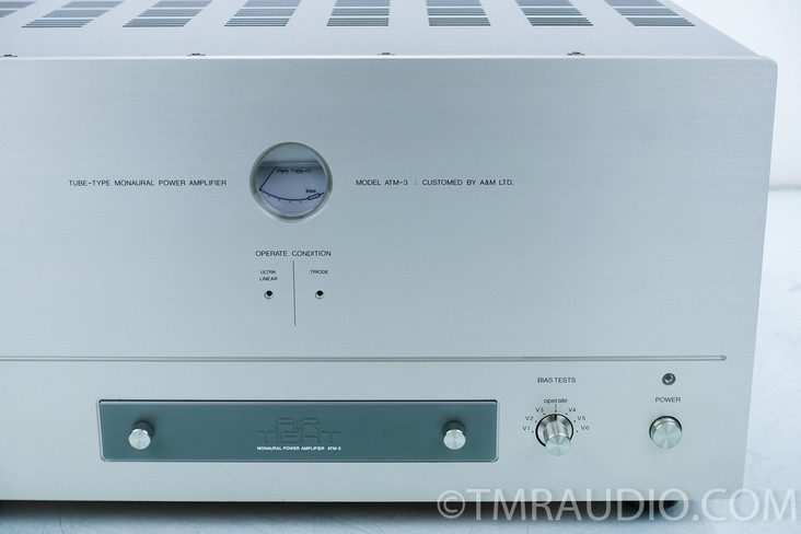 Air Tight ATM-3 Mono Tube Amplifiers; Re-capped