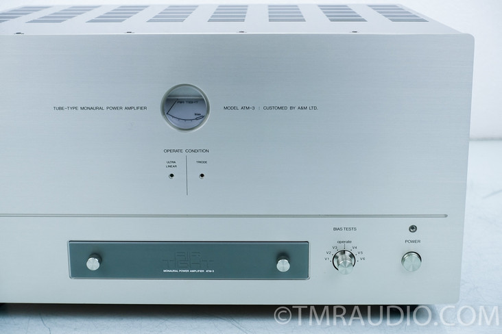 Air Tight ATM-3 Mono Tube Amplifiers; Re-capped