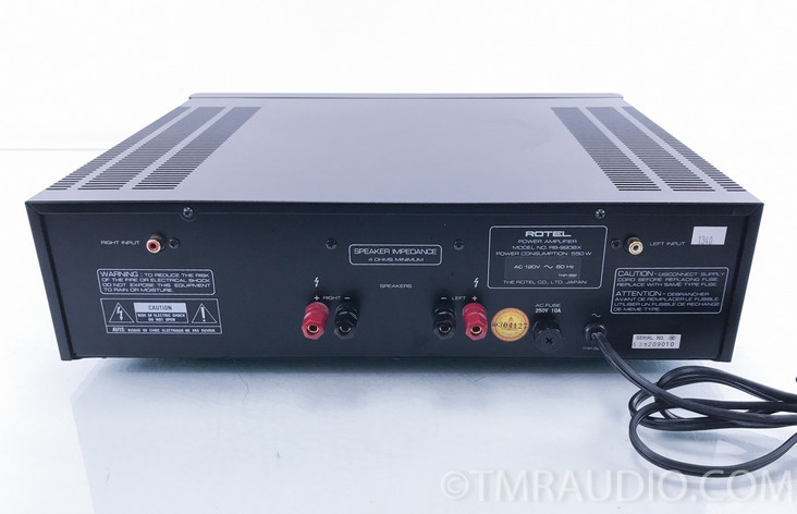 Rotel RB-990BX Stereo Power Amplifier