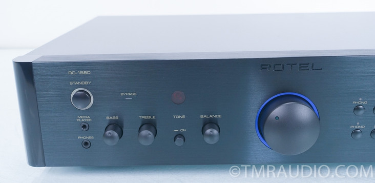 Rotel RC-1580 Stereo Preamplifier; MM MC Phono; Remote