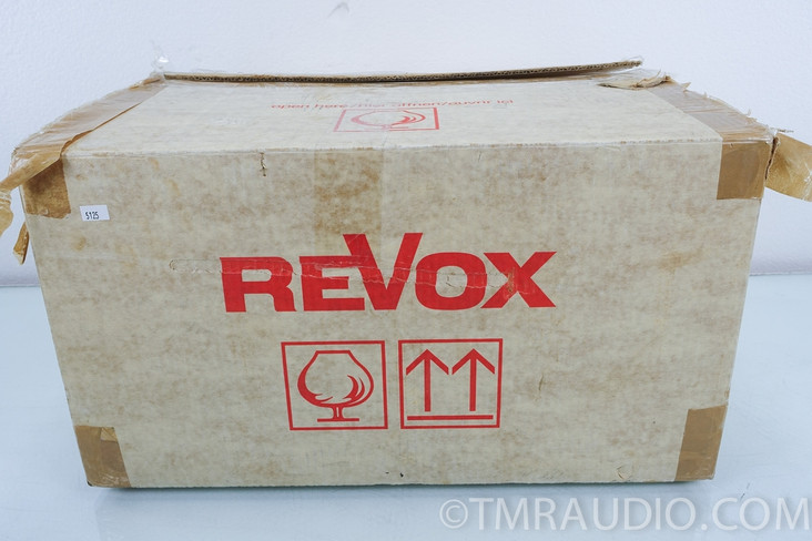 Revox B795 Vintage Tangential Tracking Turntable in Factory Box