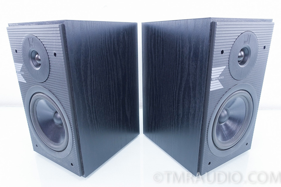Kef K120 Bookshelf Speakers; K120; Excellent Pair The Music Room