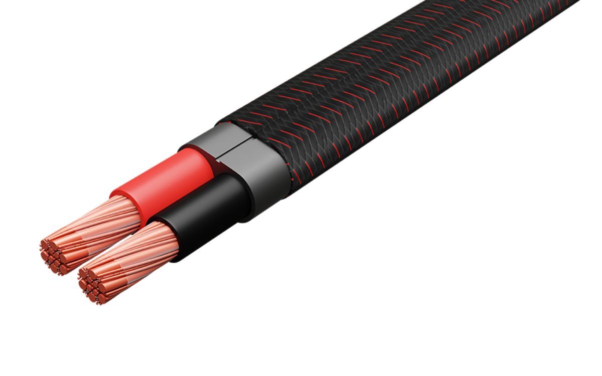 Clarus Crimson MkII Speaker Cable cross section, internal geometry