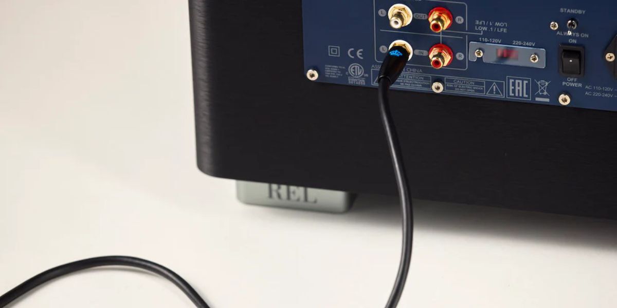 REL Commander Subwoofer Cable