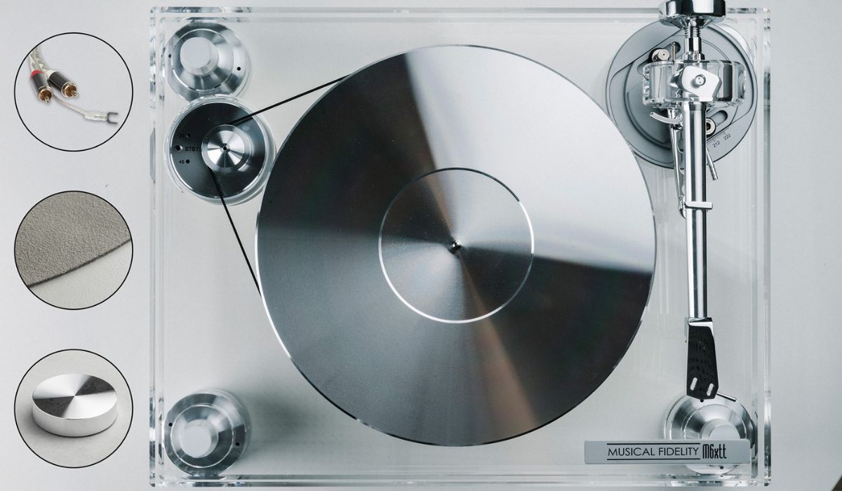 Musical Fidelity M6xTT Belt-Drive Turntable accessories included