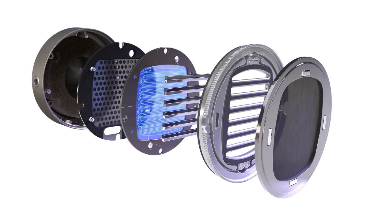 Audeze LCD-S20 Closed-Back Planar Headphones driver expanded view