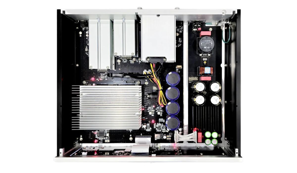 Aurender N50 Music Server / Streamer internal components and design