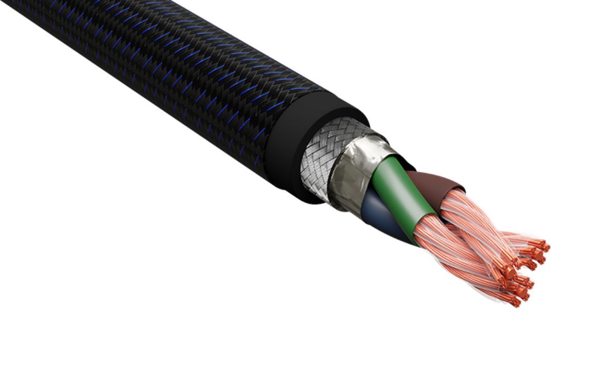 Clarus Aqua MkII High Current Power Cable cross section, internal geometry
