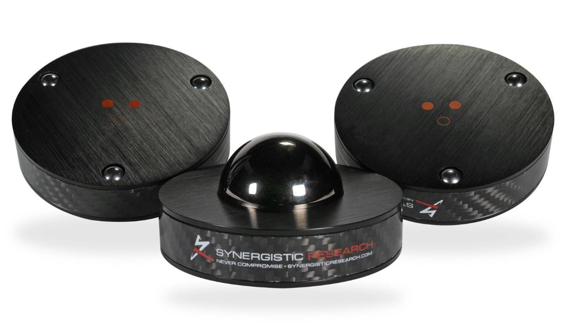 Synergistic Research MiG SRX Mechanical Interface Grounding Footers, Set of 3 in "pinpoint" configuration
