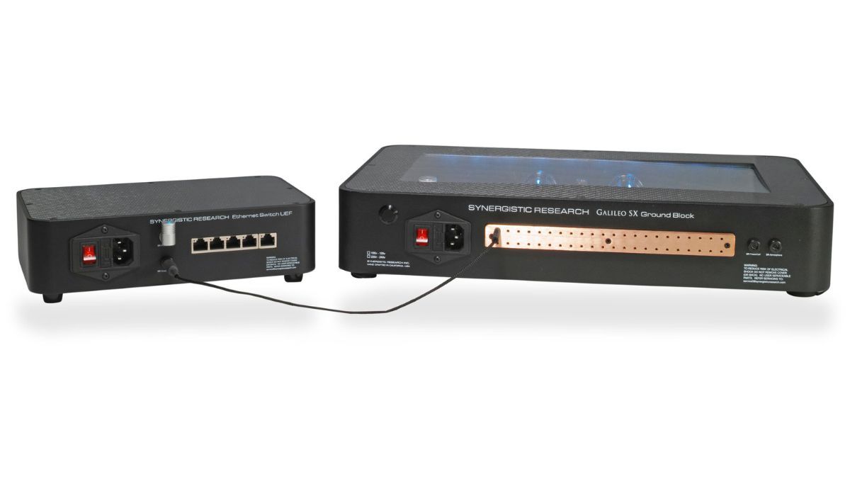 Synergistic Research Ethernet Switch MkII UEF with Grounding Block (Sold Separately)