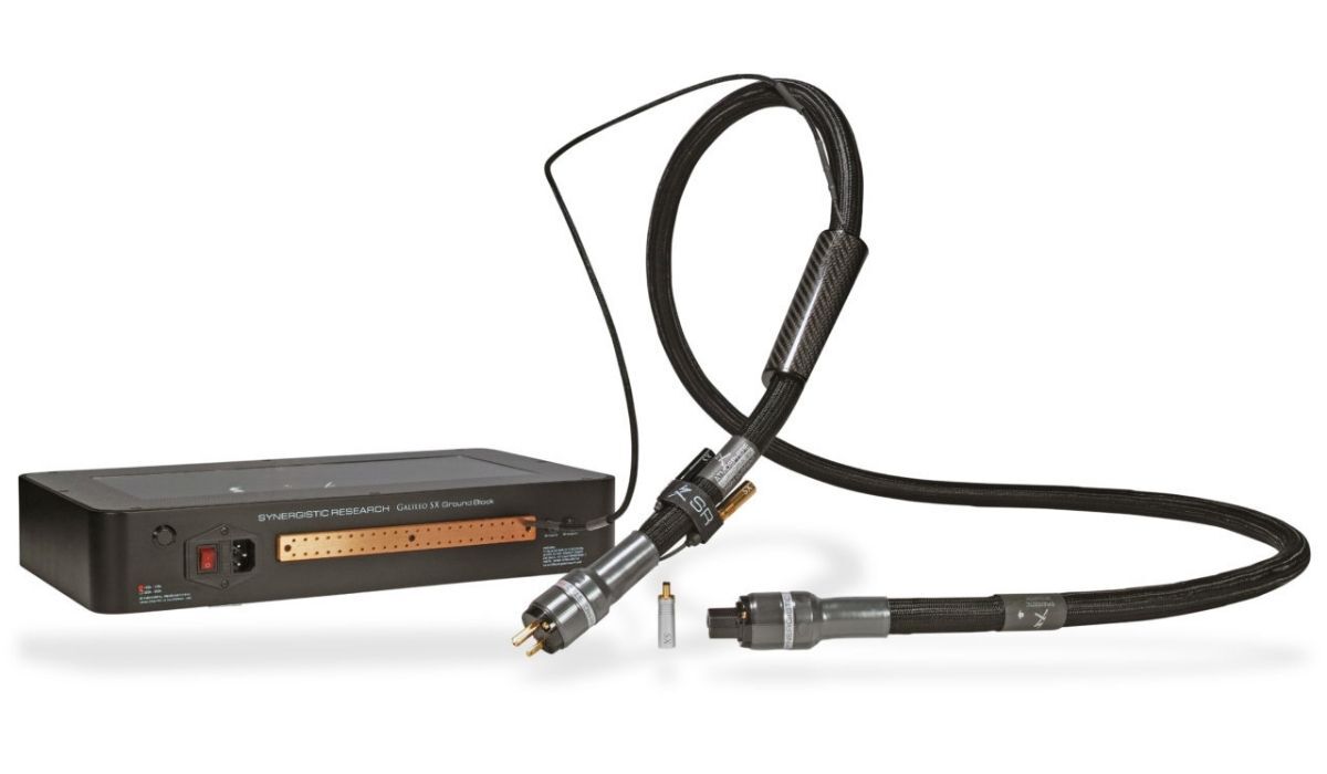 Synergistic Research Atmosphere SX Euphoria High Current AC Power Cable UEF Ground Block (Sold Separately)