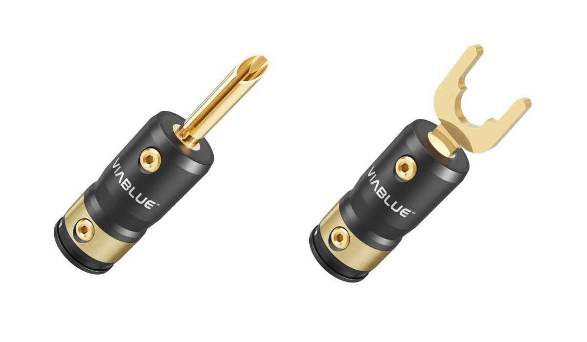 VIABLUE SC-6 Speaker Cables, T8 Spade and Banana connectors