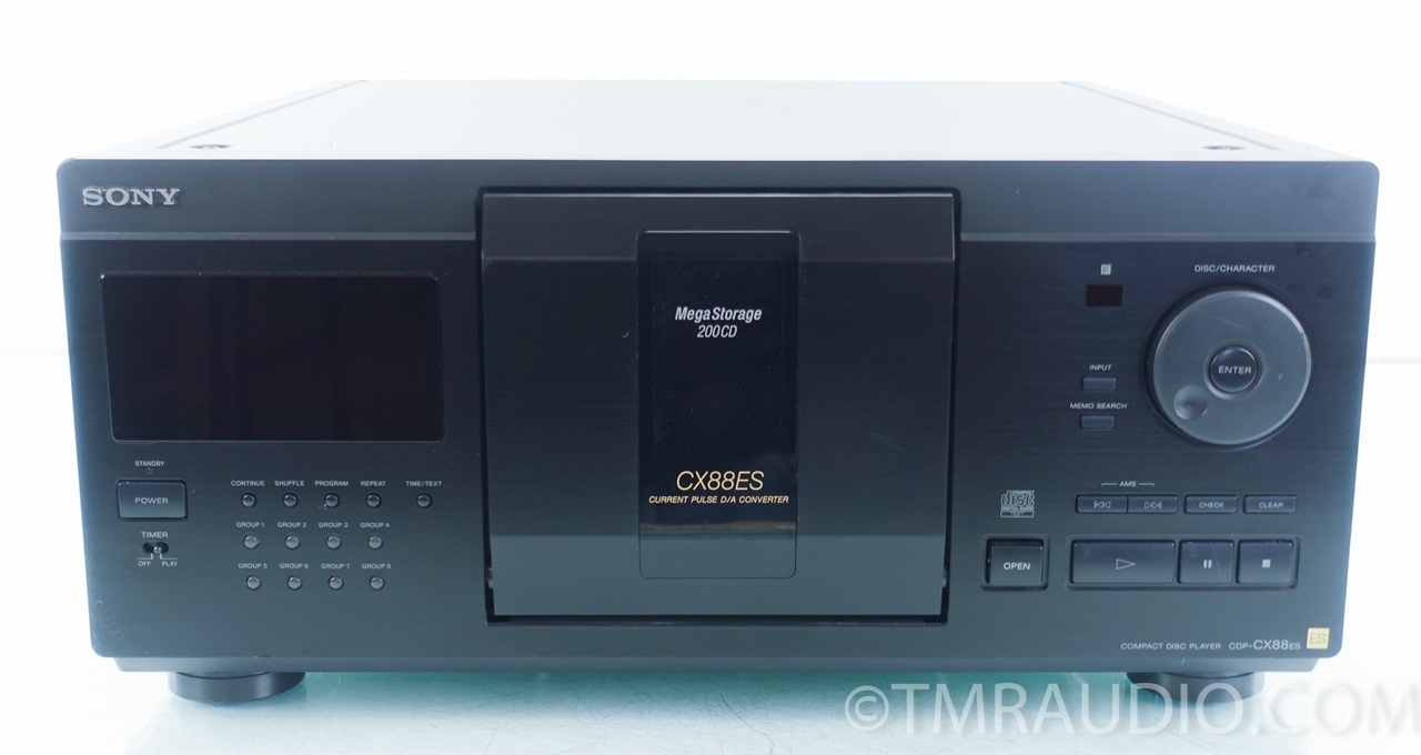 Sony CDP-CX88ES 200 Disc CD Changer / Player - The Music Room