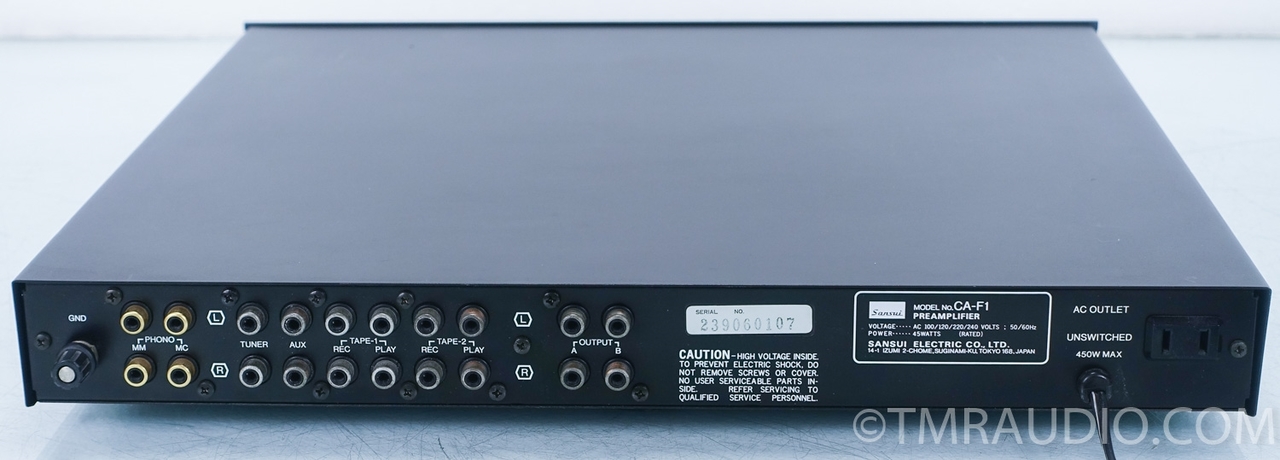 Sansui CA-F1 Vintage Stereo Preamplifier