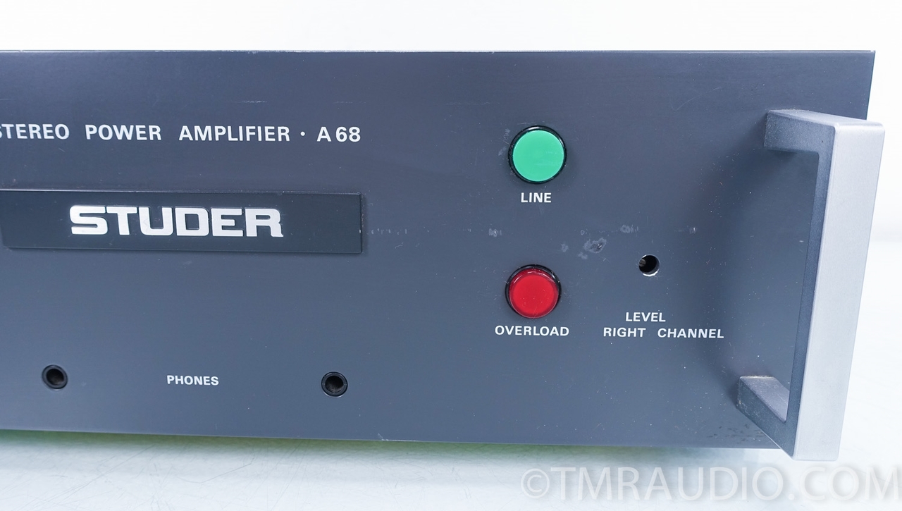 Studer A68 Power Amplifier