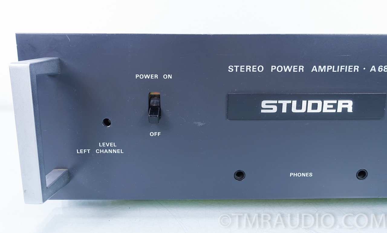 Studer A68 Power Amplifier