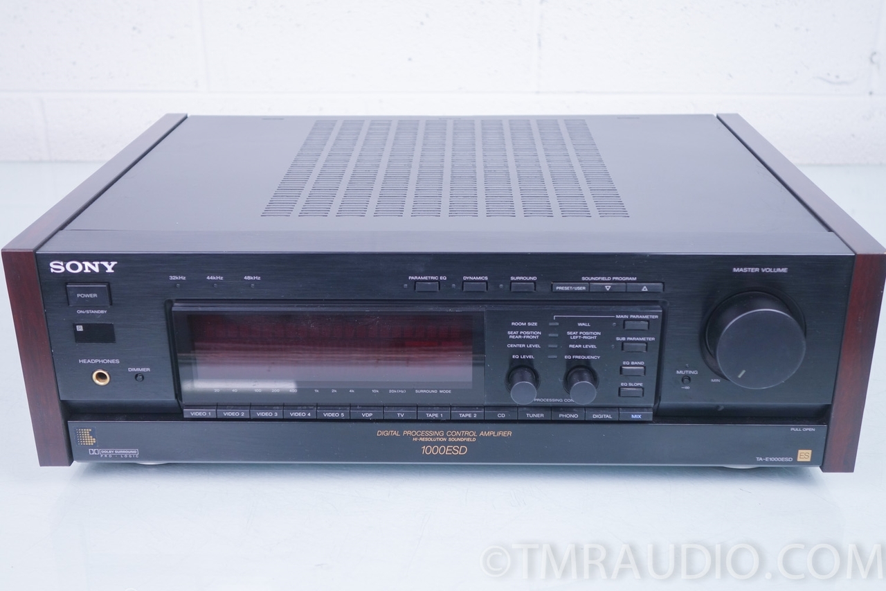 SONY TA-E1000ESD デジタルプロセッシングコントロールアンプ SONY TA-E1000ESDの仕様 ソニー