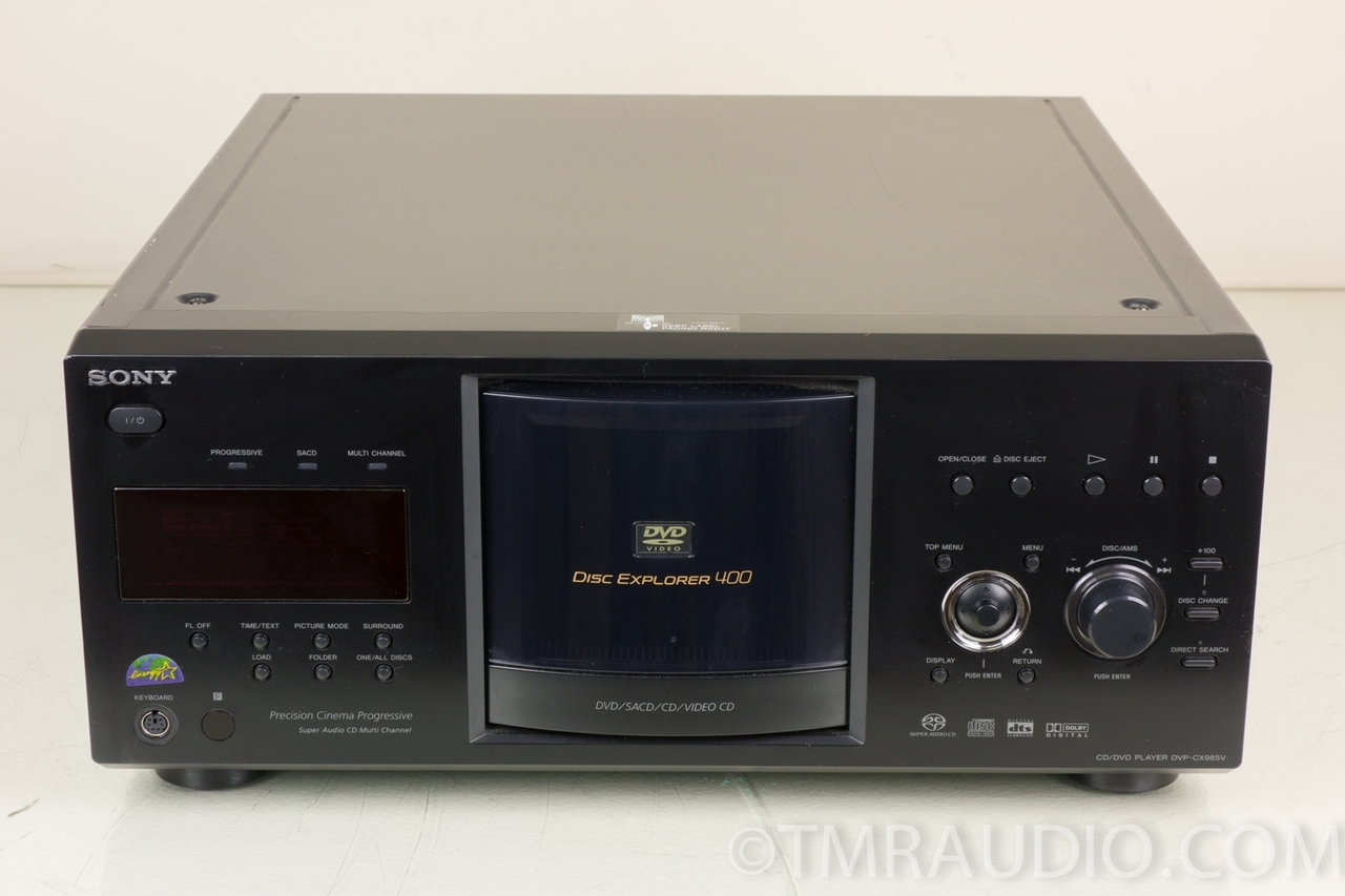 Sony DVP-CX985V 400 Disc CD / SACD / DVD Player