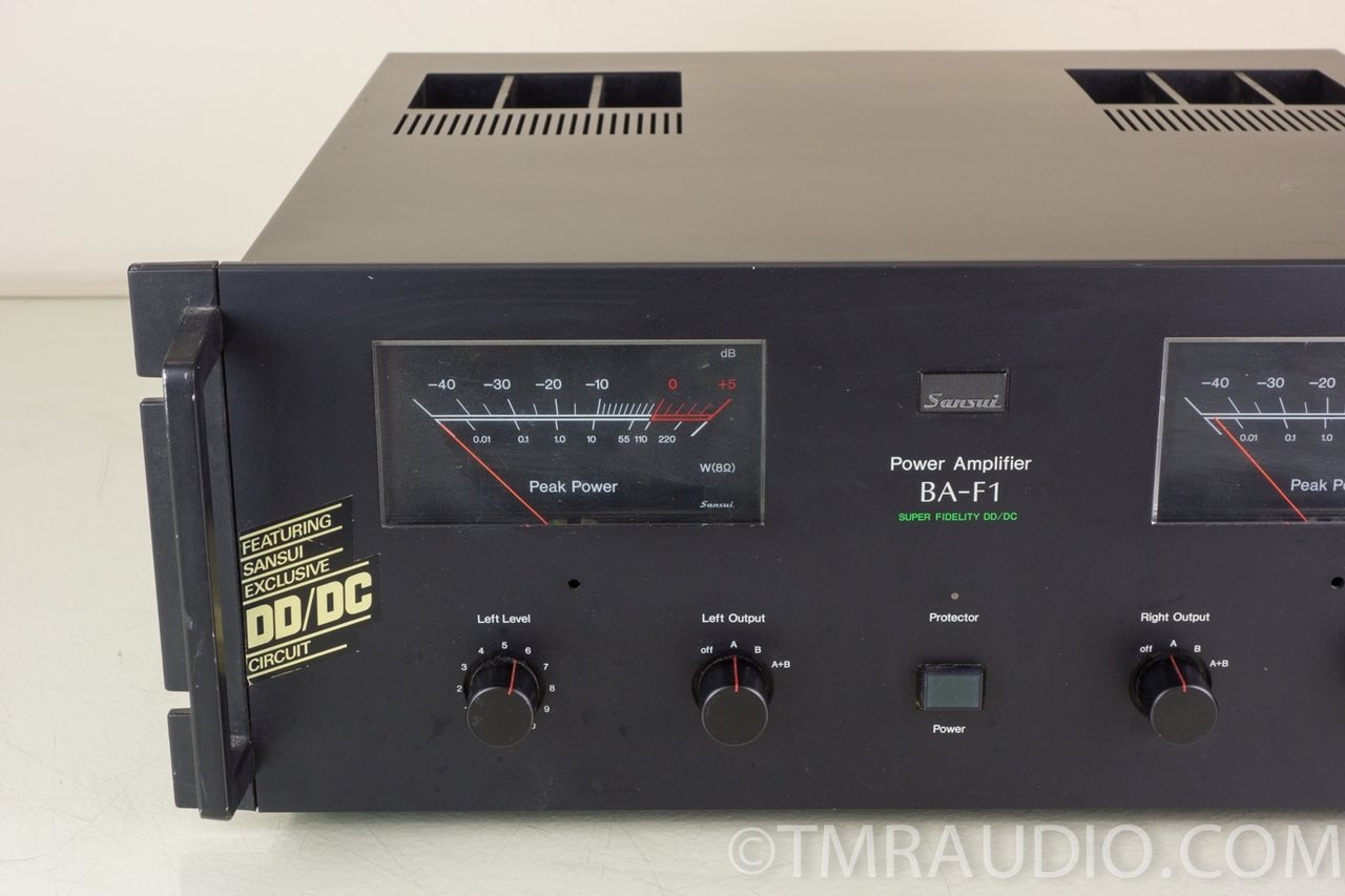 Sansui BA-F1 パワーアンプ Sansui BA-F1 パワーアンプ SANSUI BA F1 Stereo Power