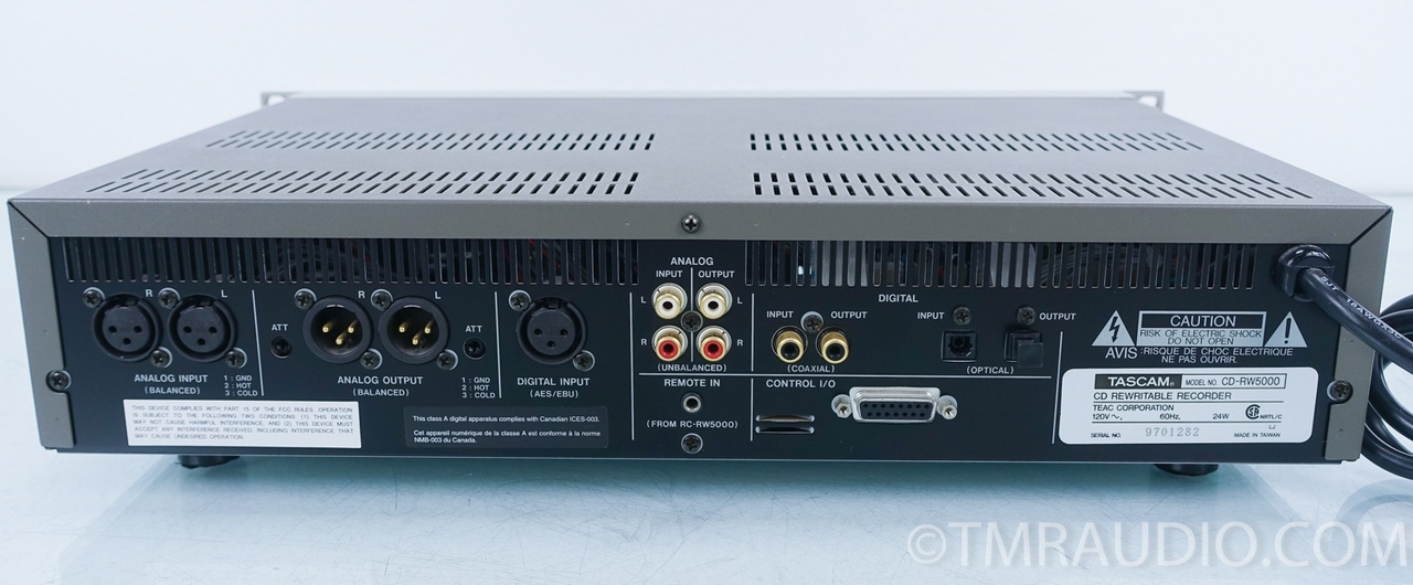 Tascam CD-RW5000 CD Recorder in Factory Box - The Music Room