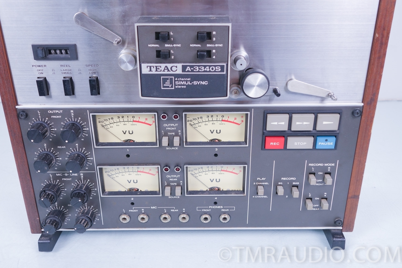 Teac A3340 Repair (VU meters) 