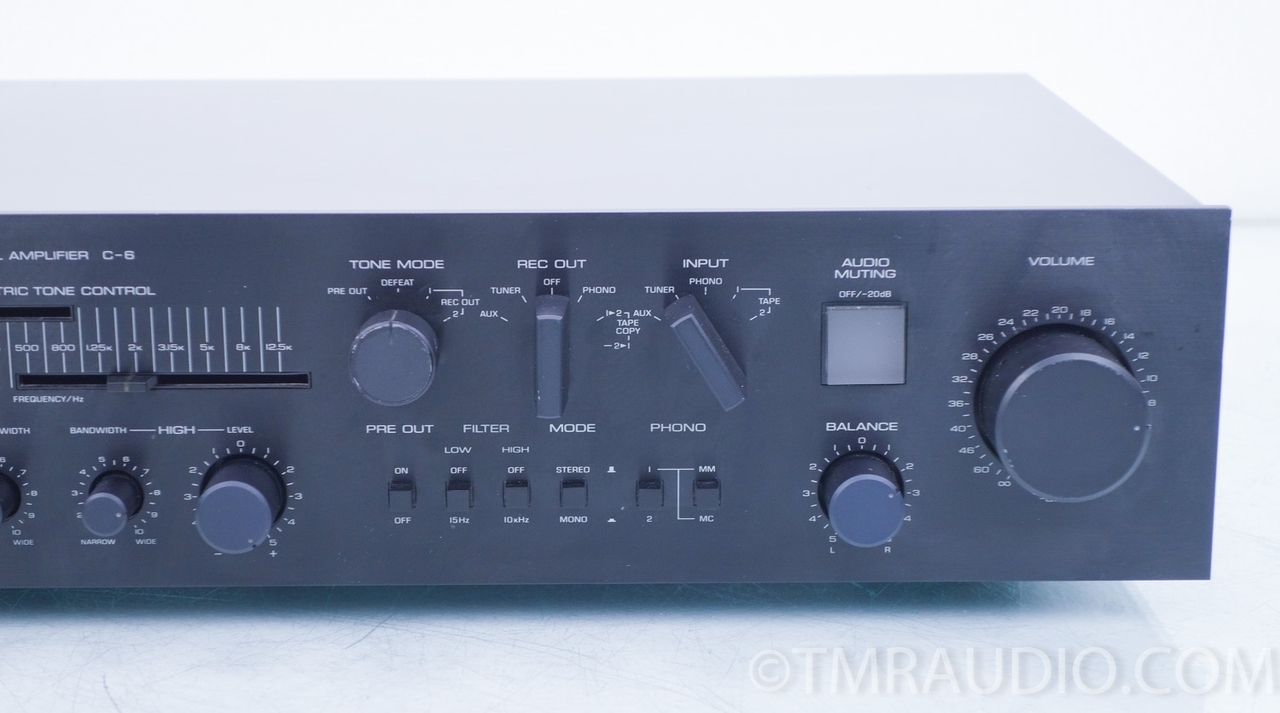 Yamaha C-6 Stereo Preamplifier; Preamp - The Music Room