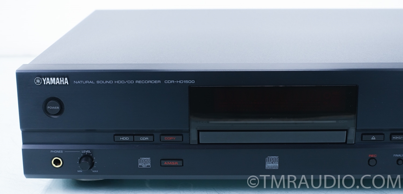 Yamaha CDR-HD1500 HDD / CD Recorder; Audiophile Digital