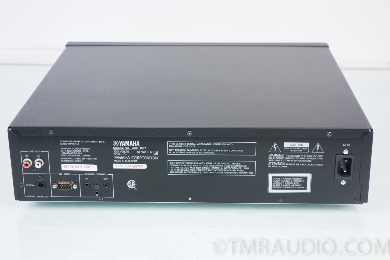 Yamaha CDC-697 5 Disc CD Player in Factory Box